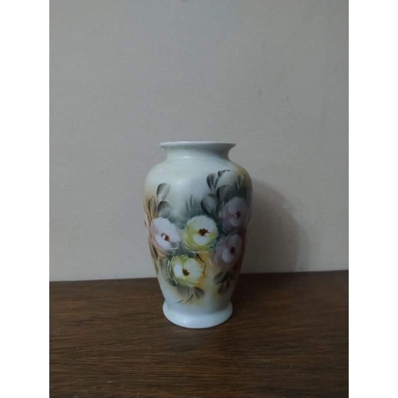 vaso de porcelana antigo usado anos 80 vintage