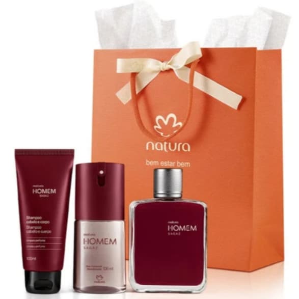 Presente Natura Homem Sagaz (3 produtos)