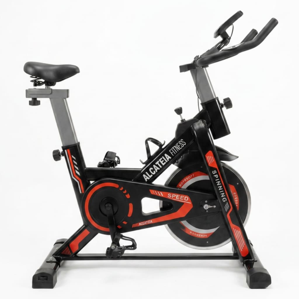 Bike Spinning Ergométrica Volante Inércia 13 kg Profissional Treine em Casa