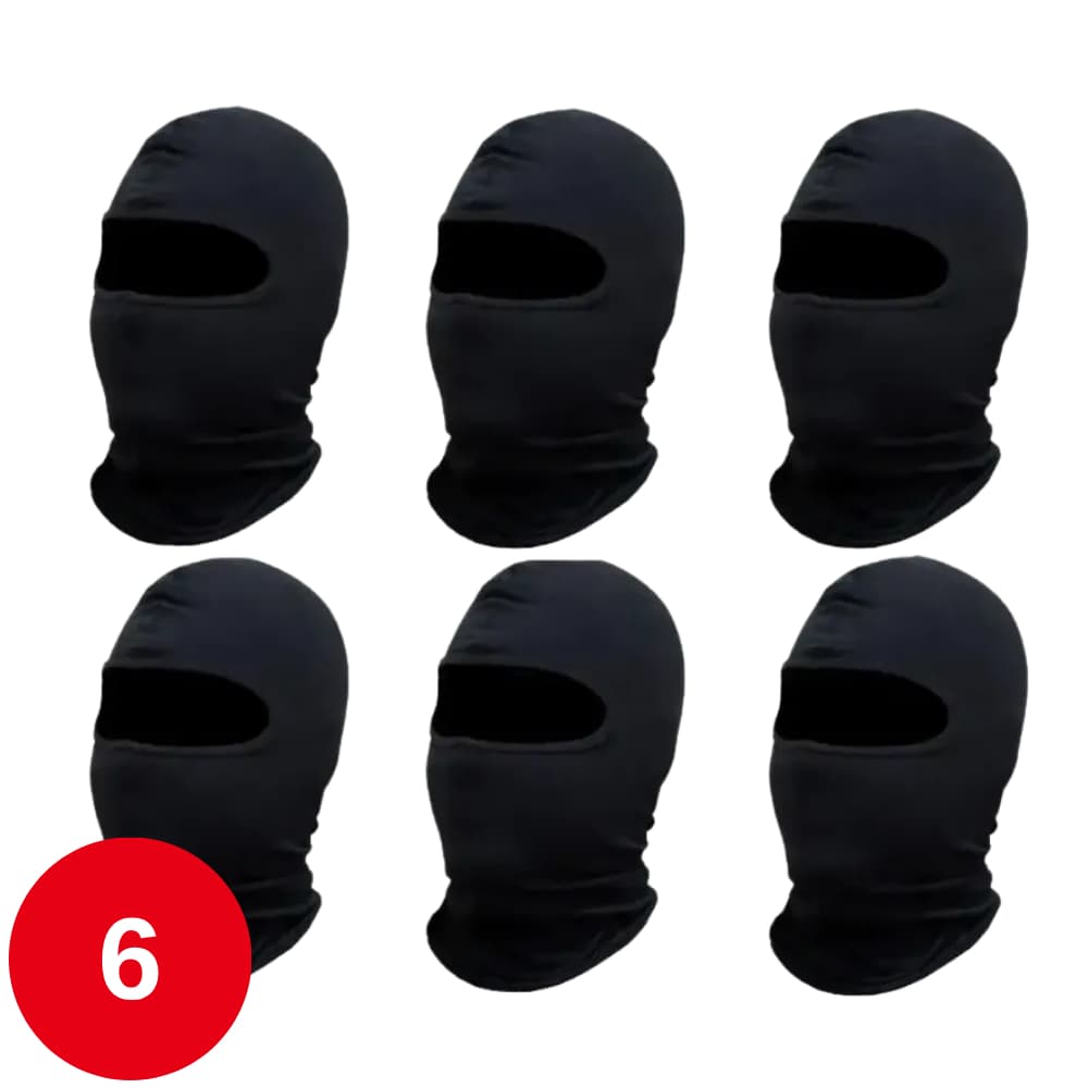 KIT COM 6 BALACLAVA MOTO PARA FRIO MOTOBOY