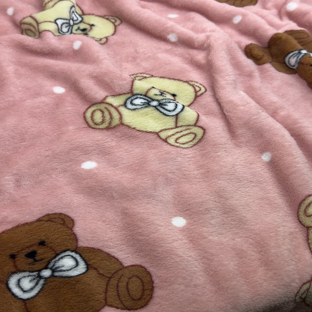 Tecido Fleece Infantil Temático 1x 1,50m Largura Mantinha Bebê Pijama Naninha Anti-Pilling Super Macio