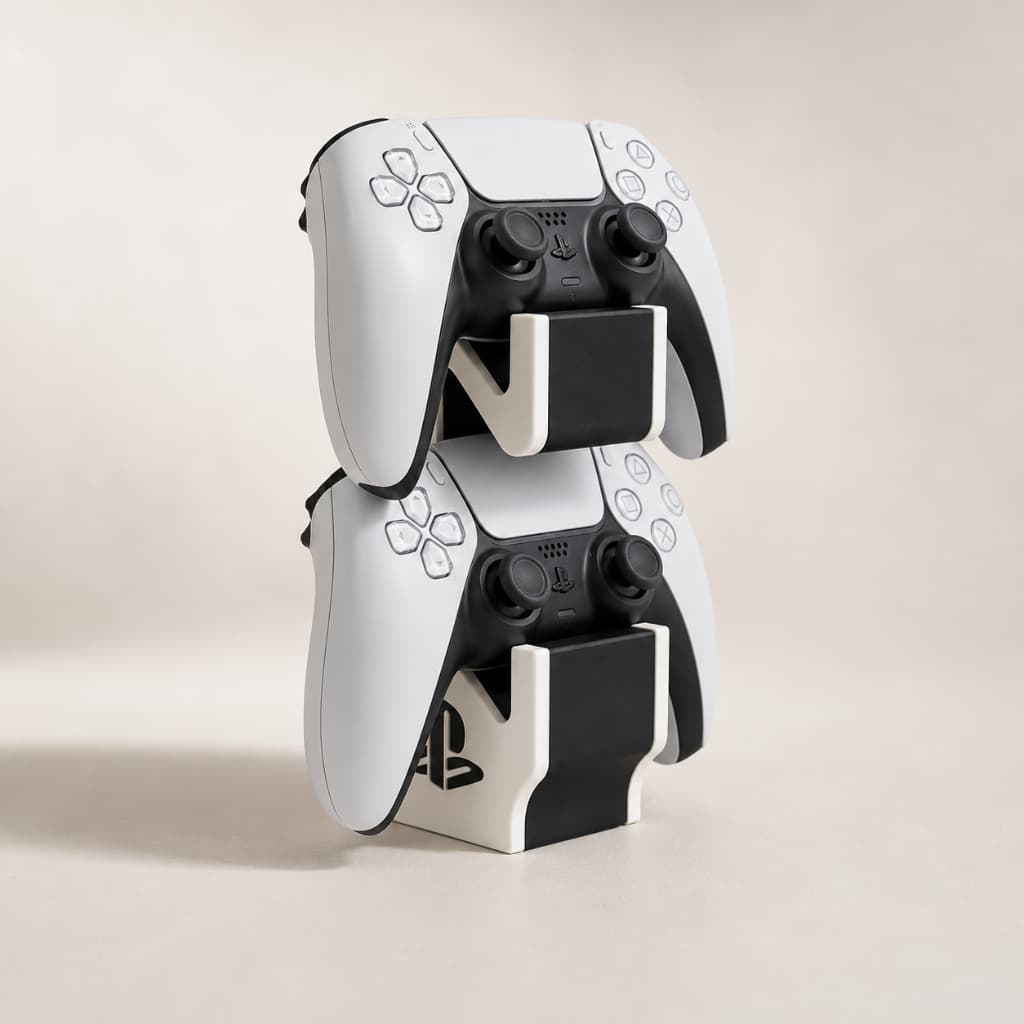 Suporte Porta Controle Xbox One X / S Ps4 Ps5 Preto Suporte Controle Console Gamer