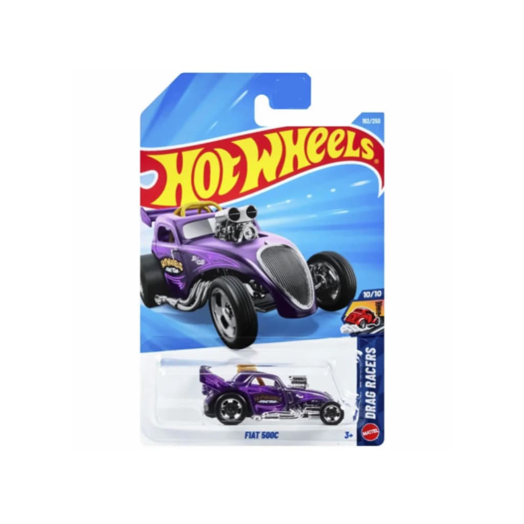 Hot Wheels FIAT 500C 192/250 Drag Racers JJK29