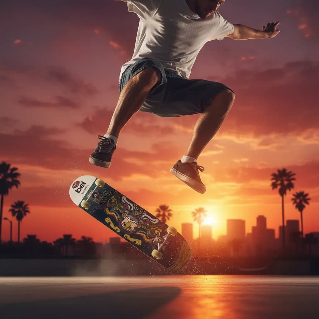 Skate Semi Profissional Bel Sports Com Lixa de Qualidade