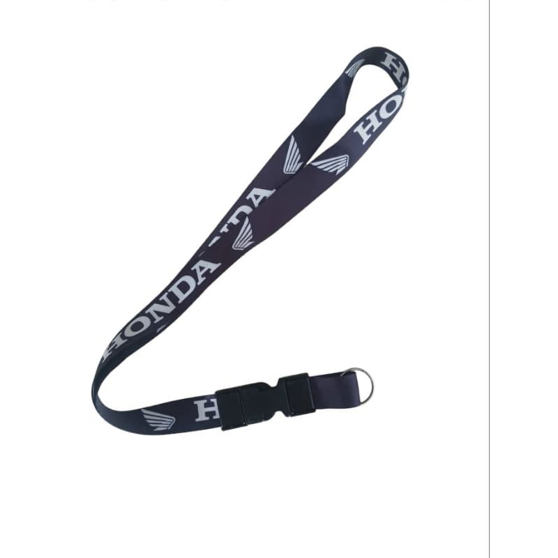Chaveiro Honda Moto Cordão Tirante Pescoço Crachá Fecho Engate Rápido Motoboy