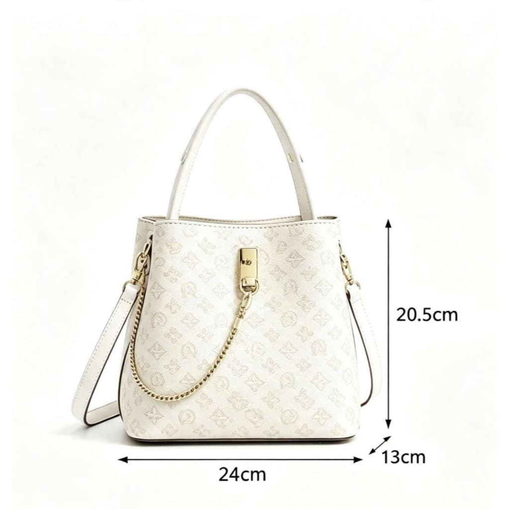 Bolsa transversal feminina - Bolsa tiracolo de couro PU com duas alças ajustáveis, vários bolsos
