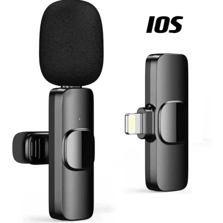Microfone de Lapela Compátivel com IOS