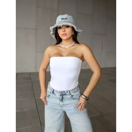 Top Tube Tomara Que Caia Feminino Suplex Forrado Veste do 36 ao 42