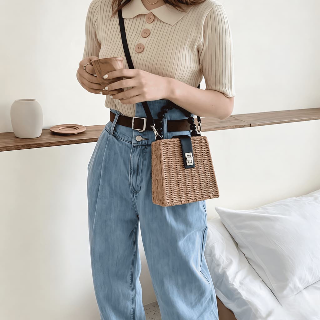 Bolsa de palha grande capacidade para férias casuais praia portátil nova moda bolsa de ombro tecida bolsa de palha praia
