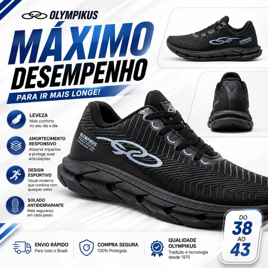 Tênis masculino academia caminhada treino corrida leve esportivo barato top