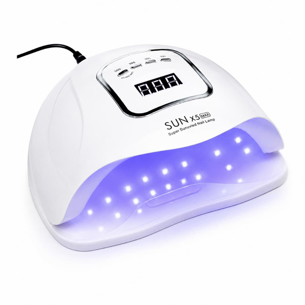 Cabine Sun X Max UV Led Alta Potência Timer Inteligente 120w Nail Designer Unhas Gel