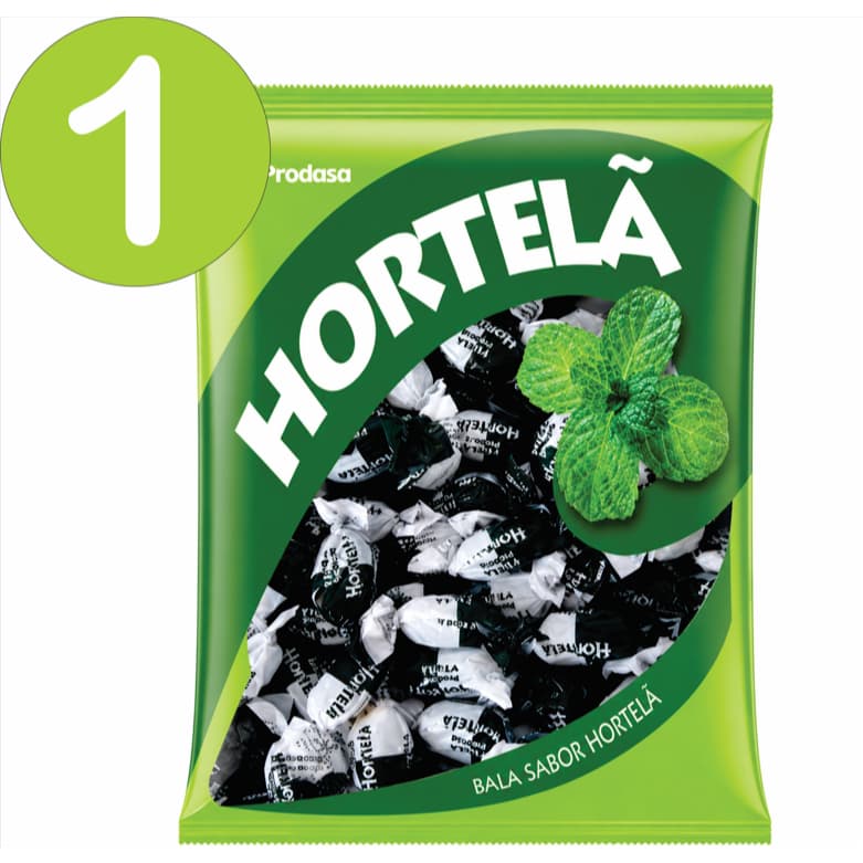 Bala Prodasa Sabor Hortelã Saco com 500g