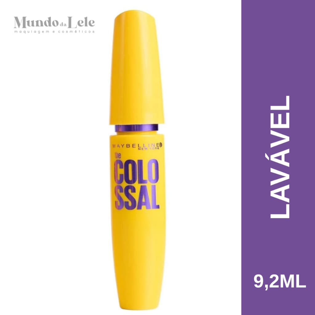 MÁSCARA PARA CÍLIOS MAYBELLINE NY THE COLOSSAL LAVÁVEL 9,2ML