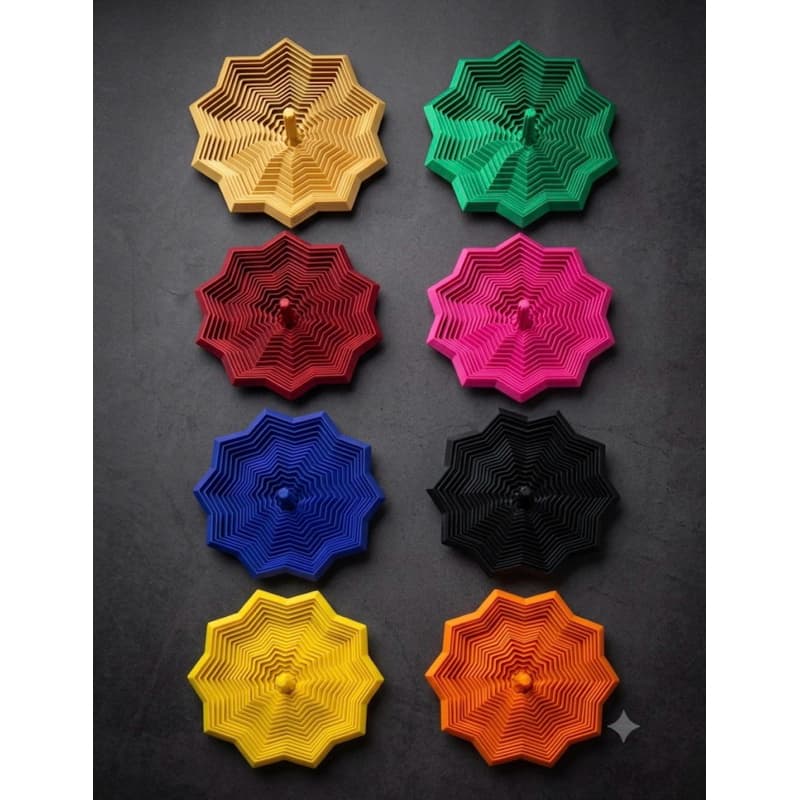 Estrela Sensorial Fidget Médio 3D - 11,5cm - Alívio de Estresse, Ansiedade e outros - Melhora o Foco