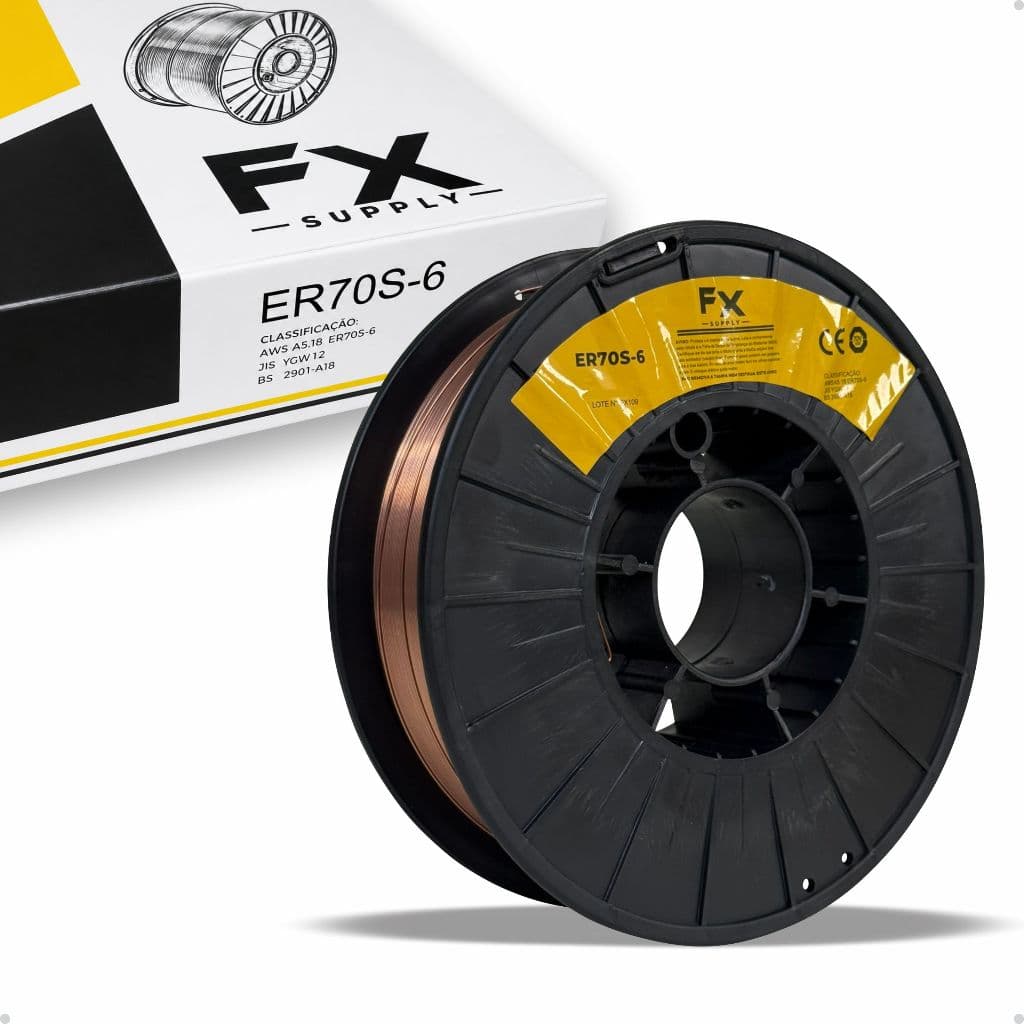 Arame Para Solda MIG Fixar ER70S-6 15kg 0,8mm | 1,0mm | 1,2mm