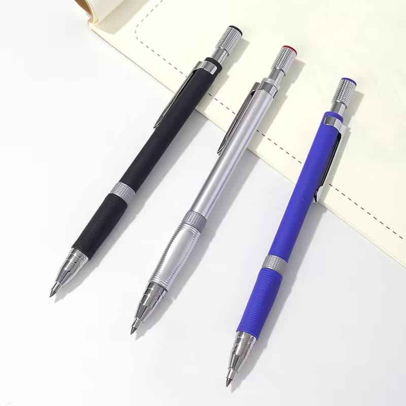 Lapiseira Precision 2.0 – Design Ergonômico e Leve + Borracha de Brinde