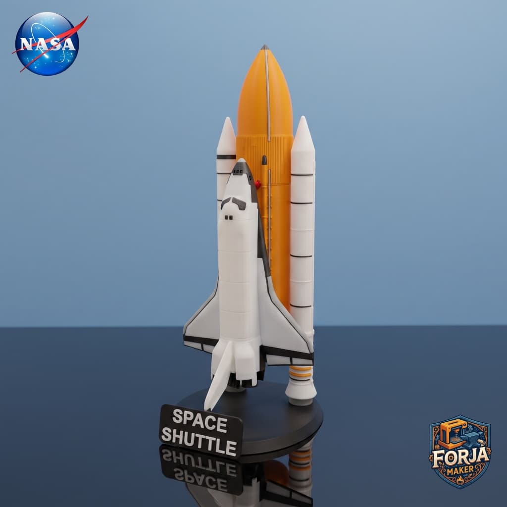 Réplica de Ônibus Espacial - Escala 1:200 (28cm)