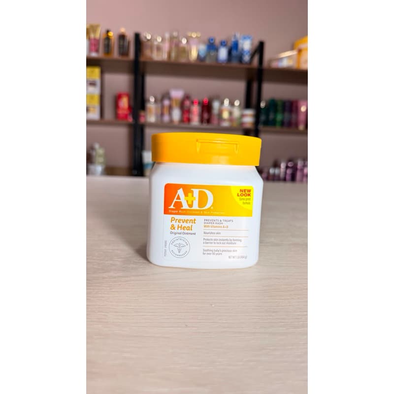Pomada Cremosa Original A+d Para Assaduras Em Bebês