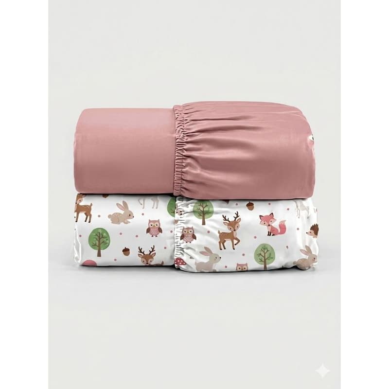 KIT DE LENÇOL DE CHIQUEIRINHO VÁRIAS ESTAMPAS