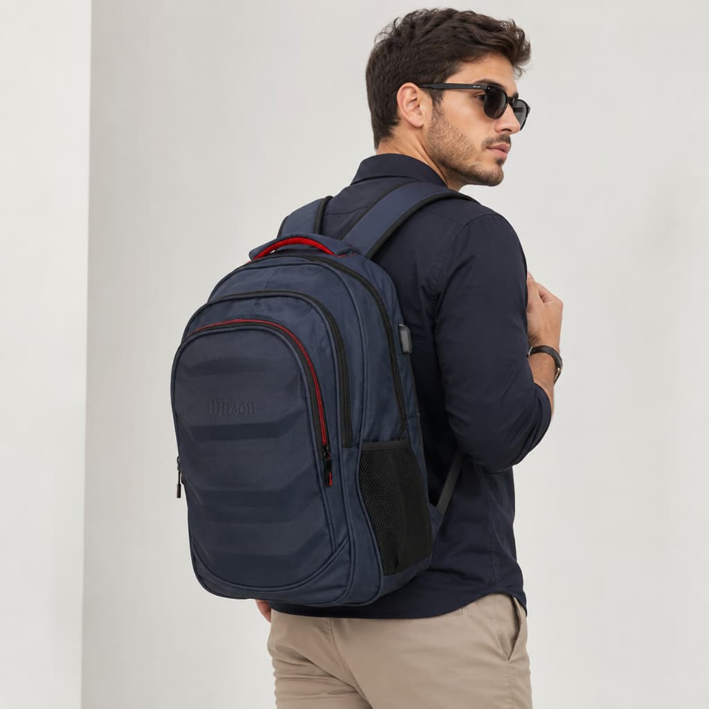 Mochila Executiva Masculina Feminina Porta Notebook USB Impermeável Faculdade Trabalho