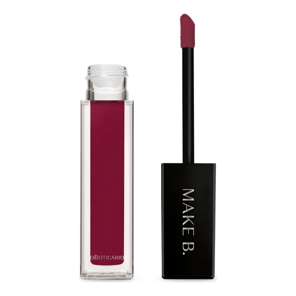 Batom Líquido Mate Magenta Gourmand Berry Make B. 5ml