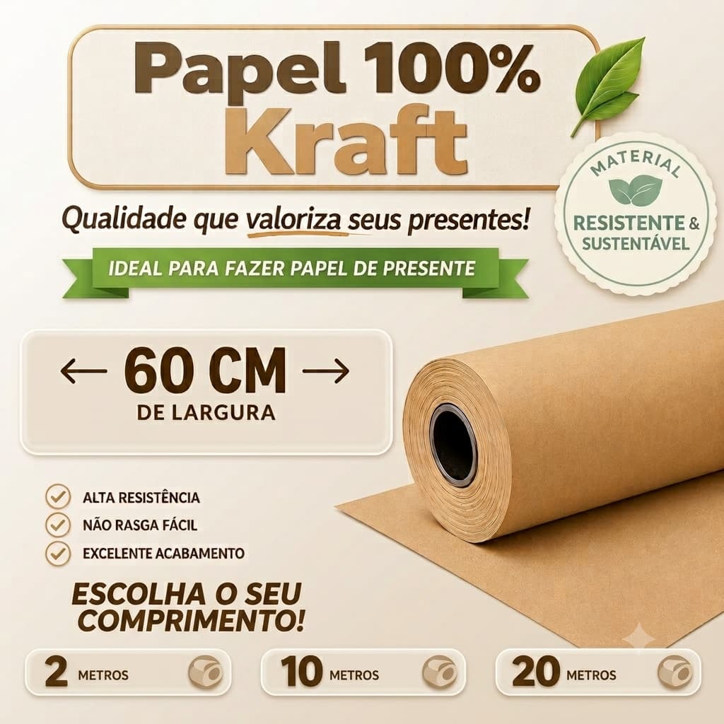 Rolo de Papel Especial para Embalagem de presente e envio por correios, moldes, kraft