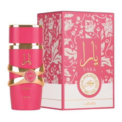 Perfume Lattafa Yara Candy Eau de Parfum Feminino 100ML_Perfume árabe feminino