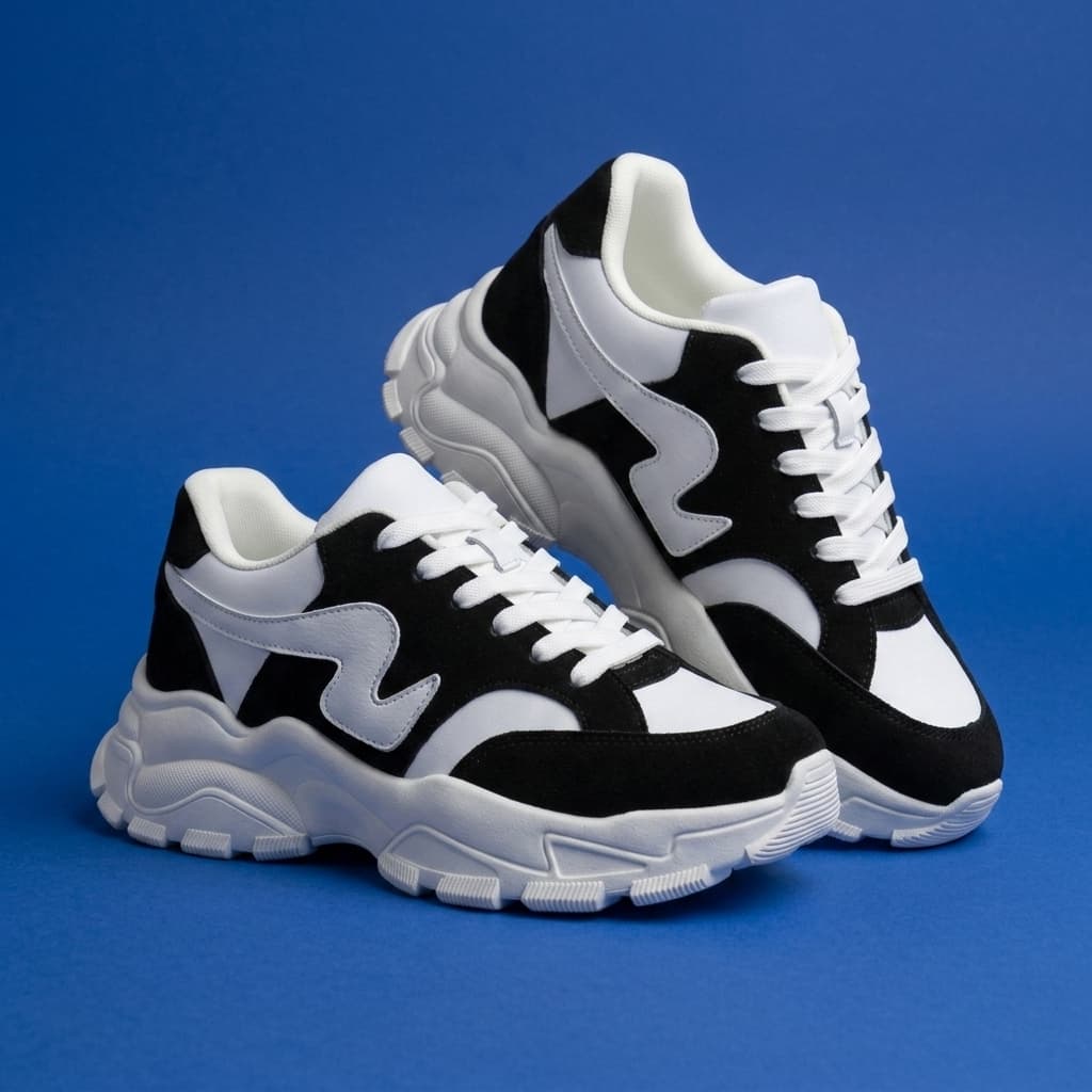 Tenis Feminino Plataforma Tratorado Sola Alta Lyron Chuncky