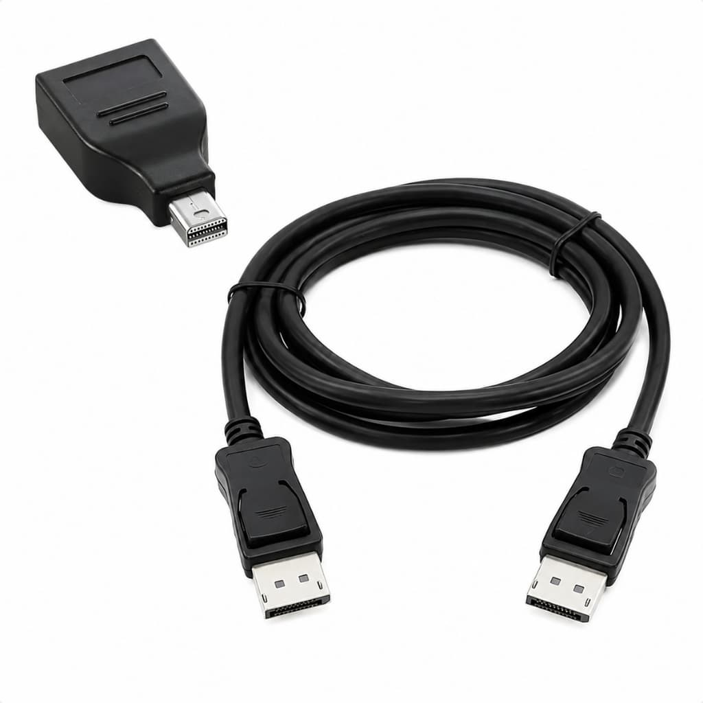 Kit Adaptador Mini Displayport + Cabo Displayport 1,80m