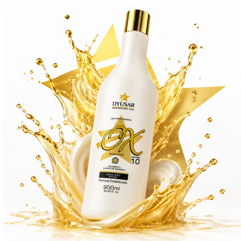 Emulsão Oxidante Cremosa Dyusar OX Estabilizado 10 Volumes 900ml