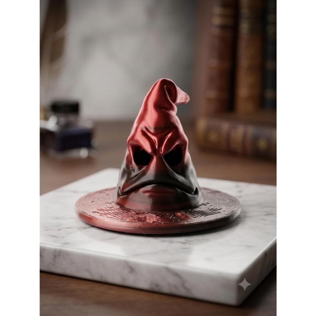 Chapéu Seletor Harry Potter Tampa para Caneca 3D Personalizada | Decoração Geek e Presente Criativo