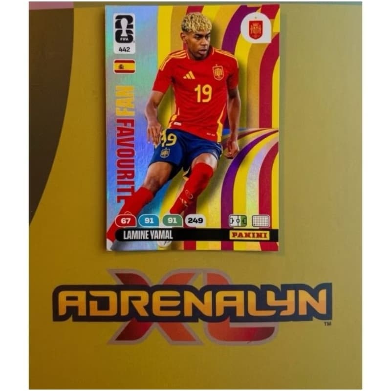 CARD ADRENALYN LAMINE YAMAL 2026 - FAN FAVOURITE