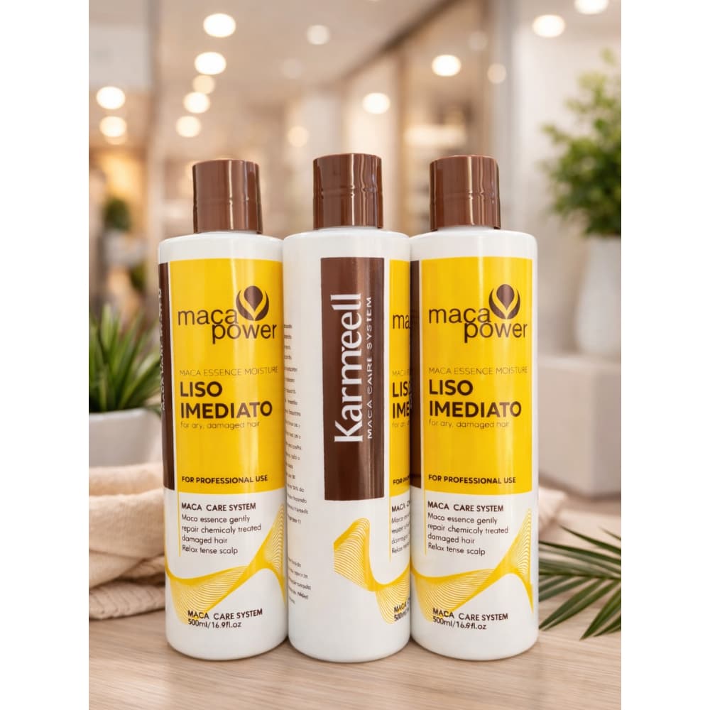 Kit 3 progressiva Liso Imediato 500ml cada