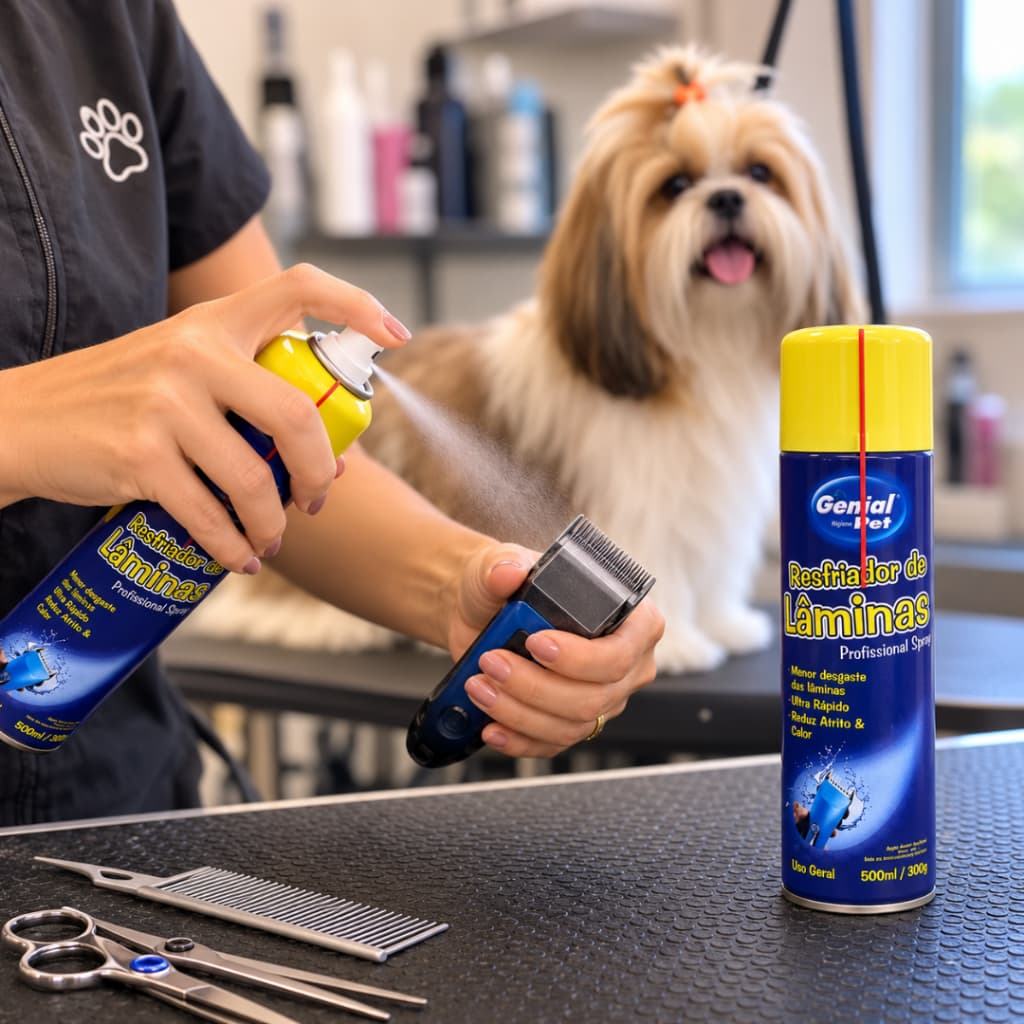 Resfriador Lâminas Tosador Pet Profissional