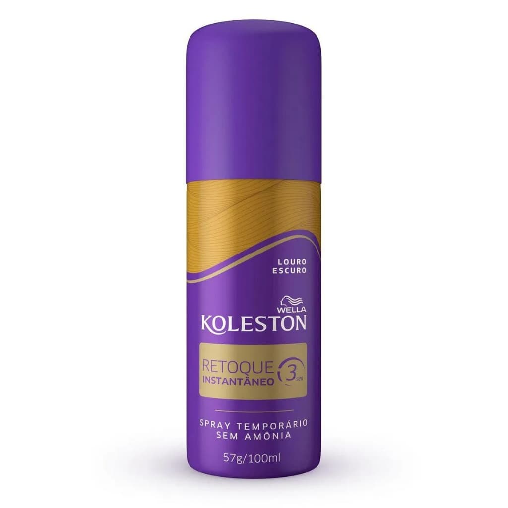 Retoque de Raiz Koleston Spray Louro Escuro 100ml
