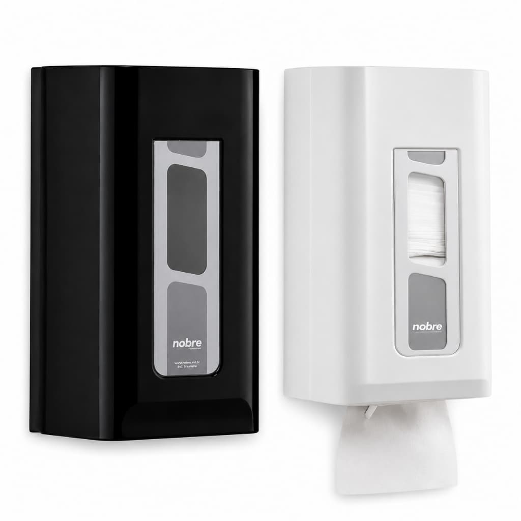 Dispenser Cai Cai Street Nobre Papel Higiênico Interfolhado Para Banheiro Profissional Escolha Sua Cor