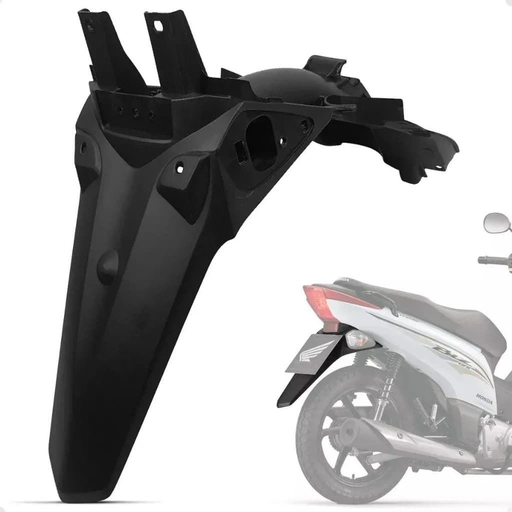 Paralama Traseiro Honda Biz 100 110i 125 2011 A 2018
