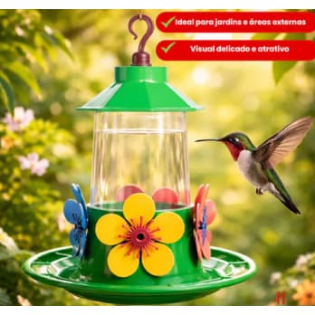 Bebedouro Beija-flor Super luxo c/poleiro