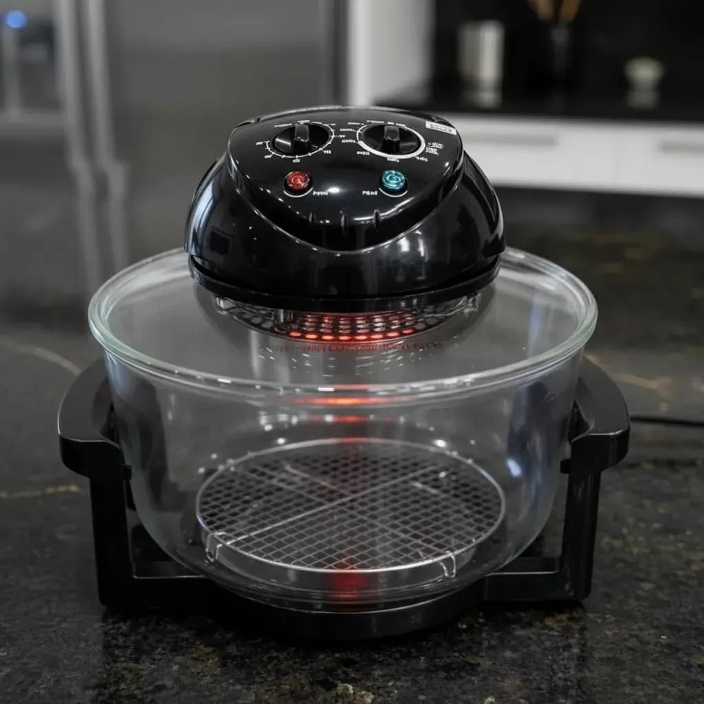 Fritadeira Forno Airfryer  Elétrica Preta 12 Litros Multifuncional -220v      -Com Garantia