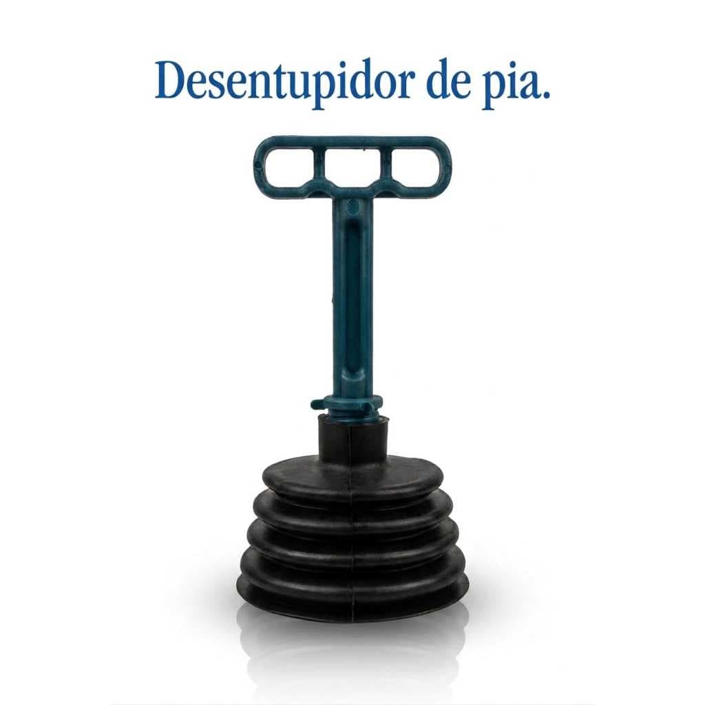 Desentupidor De Pia Sanfonado Borracha Reforçada Desentope Ralos Vasos Pias Cozinha Banheiro Alta Pressão Pia Cozinha