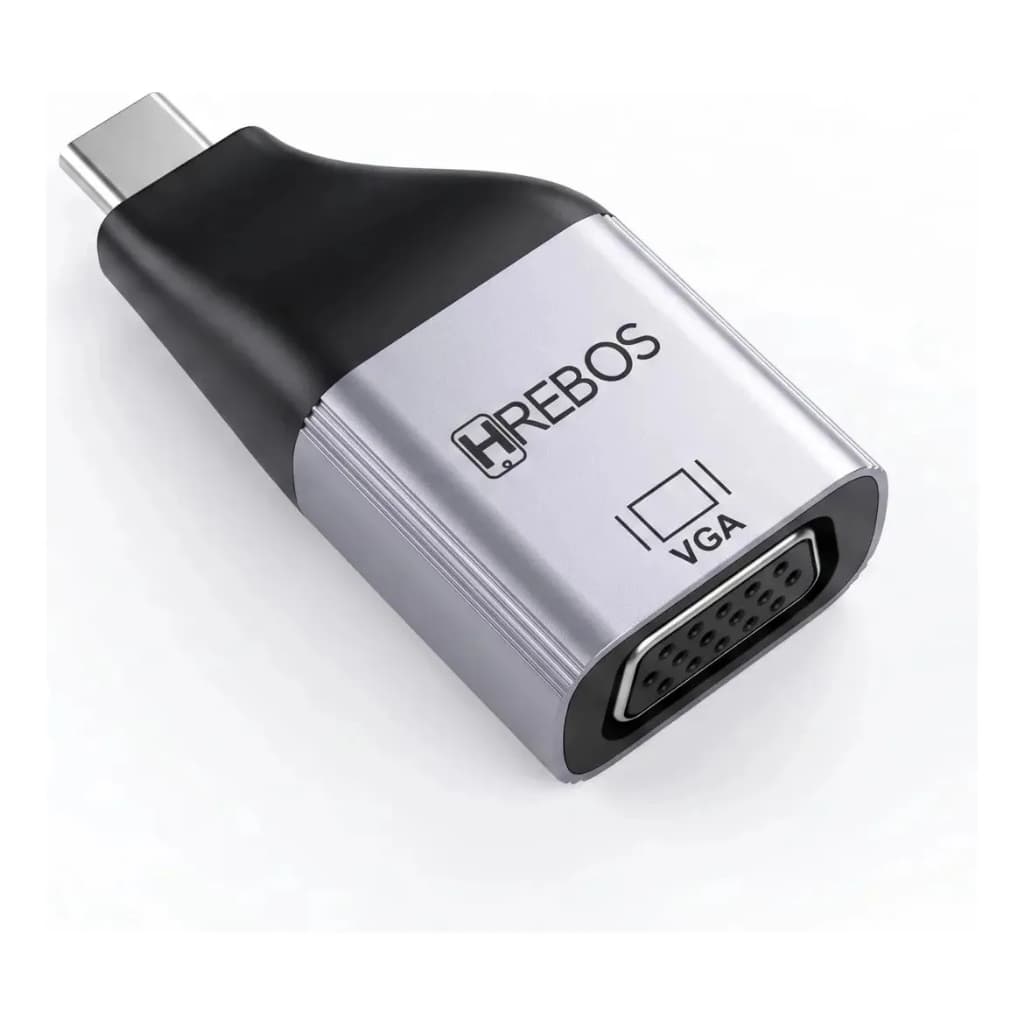 Adaptador Usb-c Para Vga 2k 60hz Astralink Hrebos Conversor