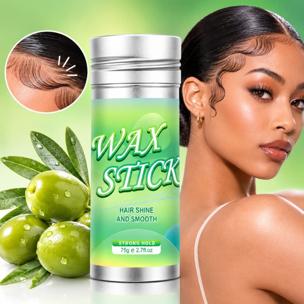 Bastão de Cera Capilar Hair Wax Stick 75g Anti Frizz Cera Modeladora para Cabelo Baby Hair Fixação Forte