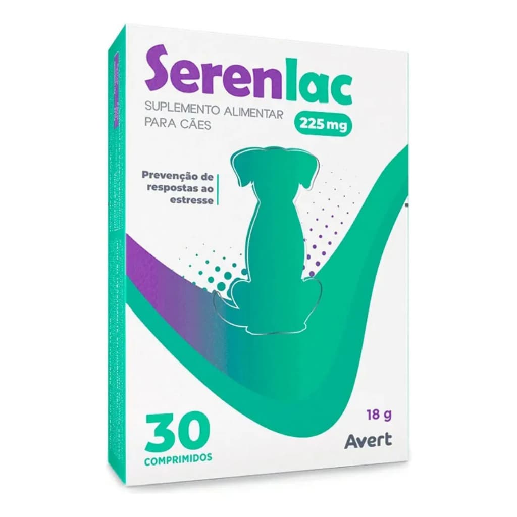 Serenlac - 225mg - 30 comprimidos
