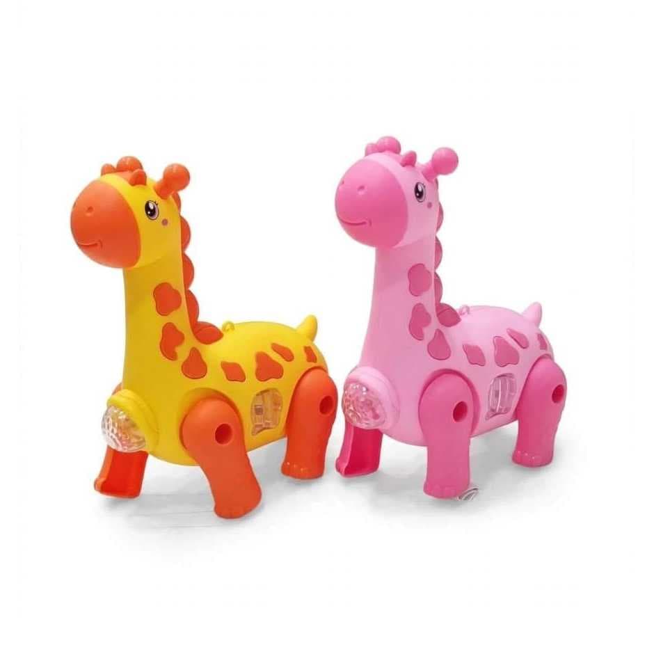 Brinquedo Girafa Infantil Dançante Som Luz E Movimento Brinquedo Animal