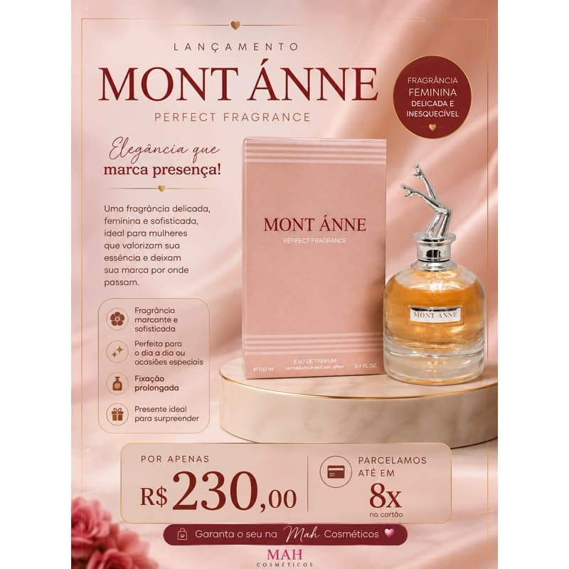 Perfume importado Mont Ánne