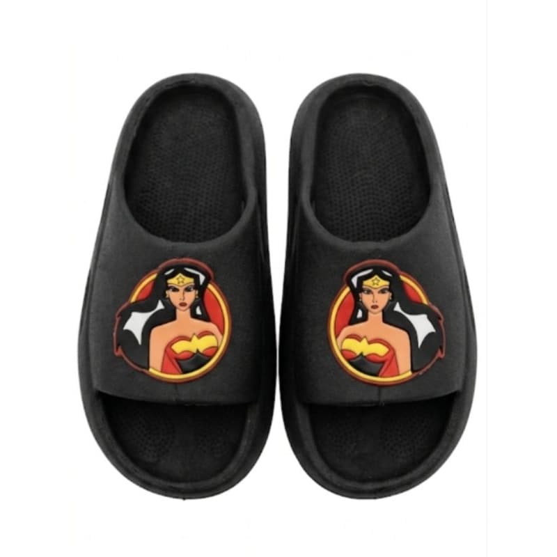 Chinelo Slide Feminino Super-Heroína