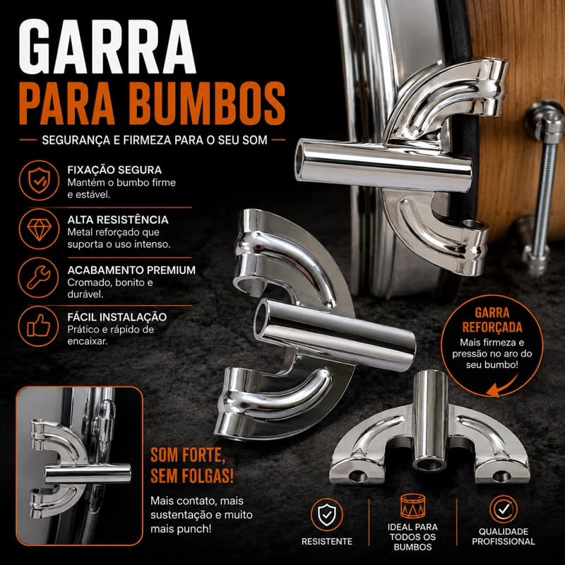 Garra Para Bumbo