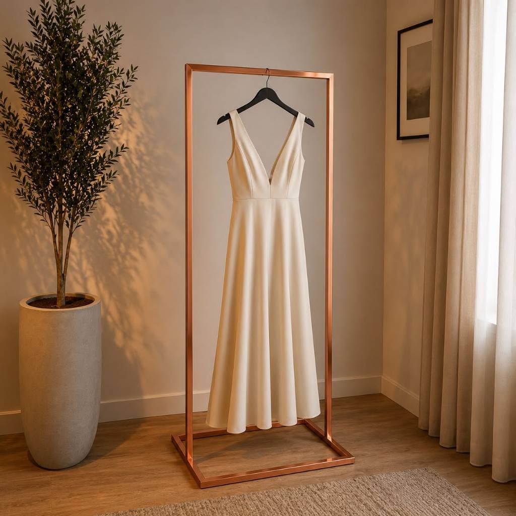 Arara de roupas, expositor de roupas, vestidos, organizador de quarto, escritorio e Lojas de roupa