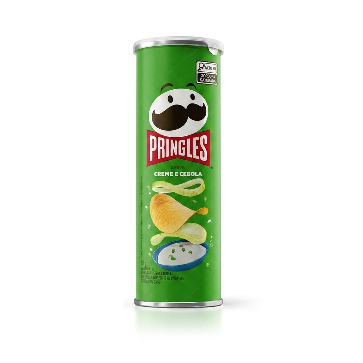 Salgadinho Batata Pringles Creme e Cebola Tubo 109g Batata Frita
