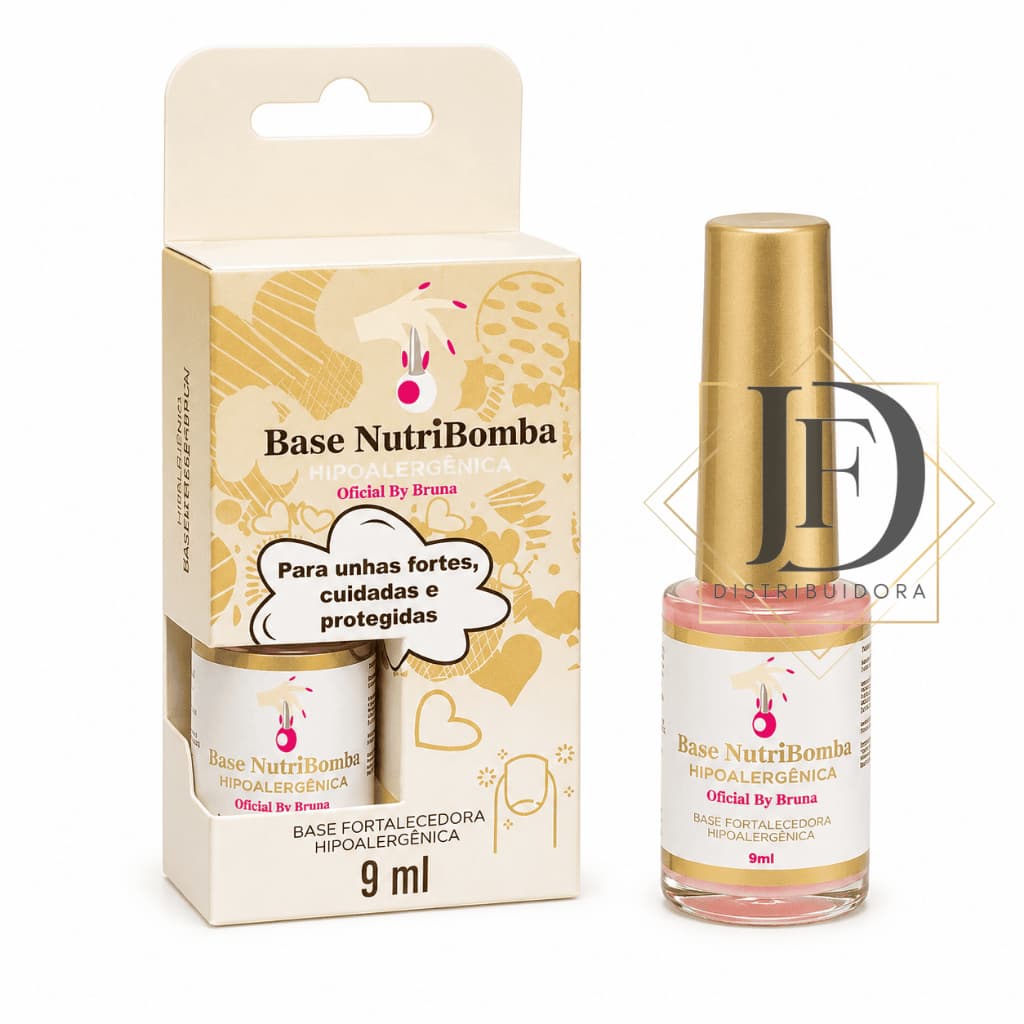 Base Fortalecedora de Unhas Hipoalergênica NutriBomba